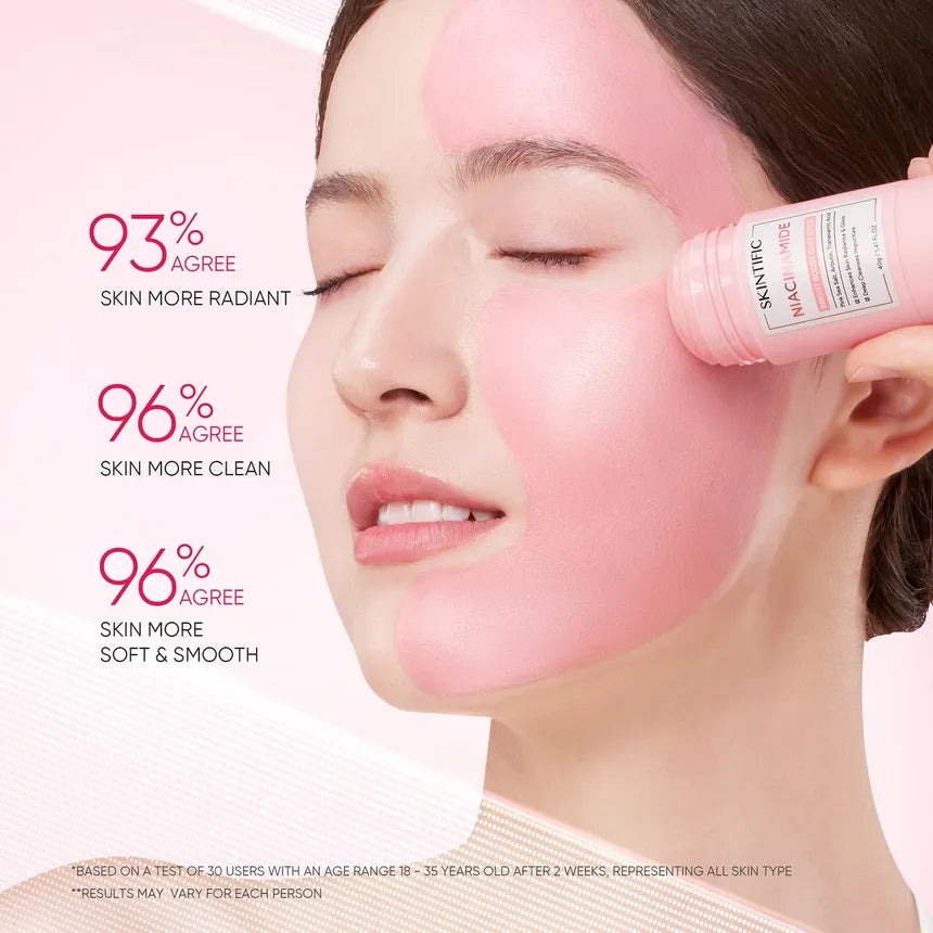 SKINTIFIC - Niacinamide Bright Boost Clay Stick