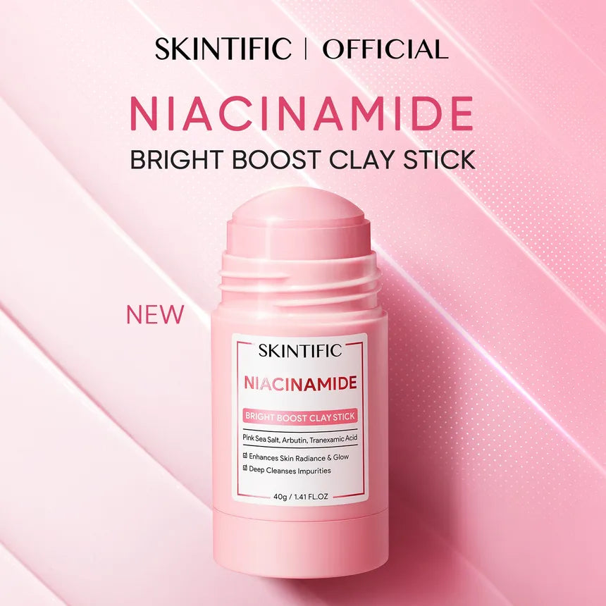 SKINTIFIC - Niacinamide Bright Boost Clay Stick