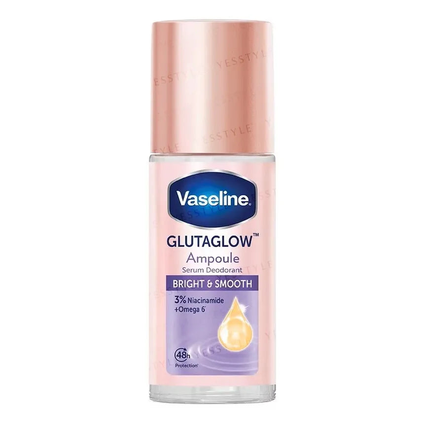 Vaseline GlutaGlow Ampoule Serum Deodorant Roll-On | Bright & Smooth 50ml